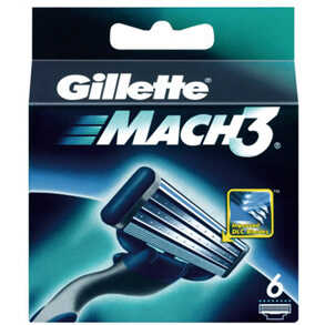 GILLETTE Mach3 6er Klingen