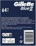 GILLETTE Blue II Einwegrasierer Fix 64er