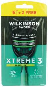 WILKINSON Einwegrasierer Xtreme3 Sensitive 6+2