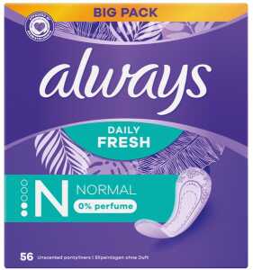 ALWAYS Slipeinlage Daily Fresh Normal 56er