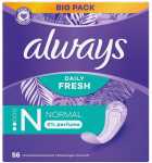 ALWAYS Slipeinlage Daily Fresh Normal 56er
