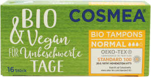 COSMEA Tampons Normal 16er Bio & Vegan