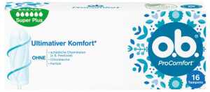 O.B. Tampons Pro Comfort Super Plus 16er