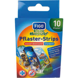 FIGO Wundverband Kinder 10er Strips Kleine Abenteurer