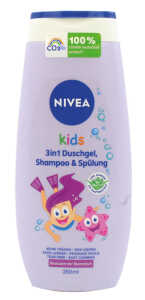 NIVEA Kids 3in1 Dusch,Shampoo+Spülung 250ml Beere