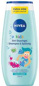 NIVEA Kids 3in1 Duschgel Shampoo+Spülung 250ml