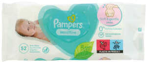 PAMPERS Feuchttücher Sensitive 52er