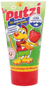 PUTZI Zahncreme für Kinder 50ml Erdbeere