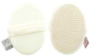 ELINA Badeschwamm Massage naturfarben 15x11cm
