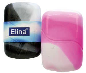 ELINA Seifendose Marmor 11x8cm Farben sortiert