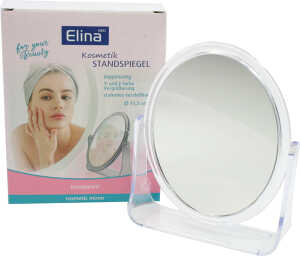 ELINA Spiegel Aufsteller oval 13x10cm farbig sort.