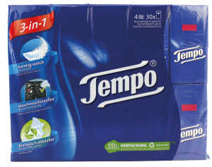 TEMPO Taschentücher 30x10 4lagig
