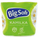 BIG SOFT Toilettenpapier 3-lag. 4x160 Bl. Kamilka ]