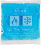 ELINA Kompresse Gel Pad kalt/warm 15x15cm mikrowellengeeignet, Medizinprodukt