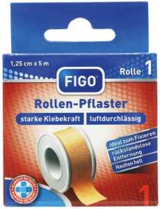 FIGO Wundpflaster 1,25cmx5m hautfarben hygienisch