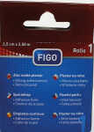 FIGO Wundpflaster 2,5cmx2,5m hautfarben hygienisch