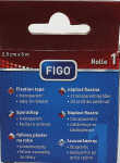 FIGO Wundpflaster 2,5cmx5m Fixierpflaster transparent