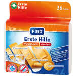 FIGO Wundverband Erste Hilfe Box 36tlg.