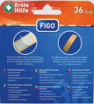FIGO Wundverband Erste Hilfe Box 36tlg.