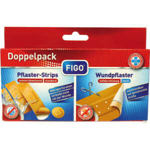 FIGO Wundverband Doppelpack 50x6cm + Strips 20er