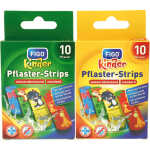 FIGO Wundverband Kinder 10er Strips Zoo Motive