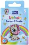 FIGO Wundverband Kinder Pflaster 5er Einhornform