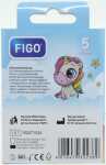 FIGO Wundverband Kinder Pflaster 5er Einhornform