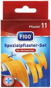 FIGO Wundverband Spezial-Pflaster Heimwerker 11er sortiert