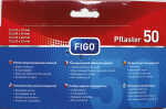 FIGO Wundverband Strips 50er wasserfest & transparent.