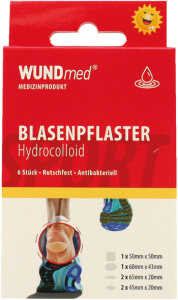 WUNDMED Wundverband Blasenpflaster Hydrocolloid 6Stk