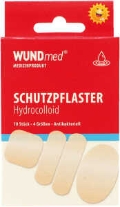 WUNDMED Wundverband Strips Hydrocolloid 10Stk in 4 Gr.