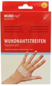 WUNDMED Wundverband Wundnaht-Streifen 102x6,4mm 10Stk
