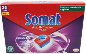 SOMAT All in 1 Extra Spülmaschinentabs 26er