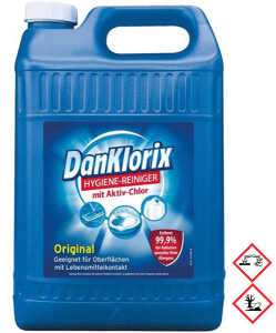 DAN KLORIX Hygienereiniger 5 Liter