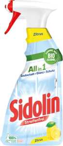 SIDOLIN Sidolin Glasreiniger Zitrus 500ml Sprühflasche