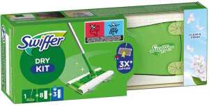 SWIFFER Starter Bodenstab+8 Trocken+3 Wet Tücher