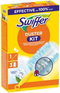 SWIFFER Starterset (Griff + 3 Tücher) mit