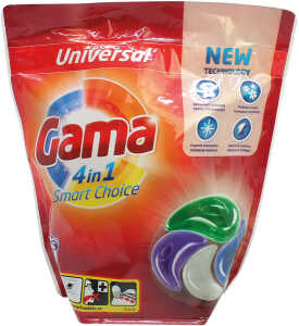 GAMA Pods 4in1 18WL Flüssigvollwaschmitteltabs