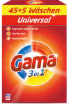 GAMA Universalwaschmittel 50WL 3kg Packung