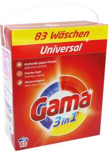 GAMA Universalwaschmittel 83WL 4,98kg Packung