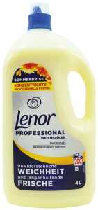LENOR Professioneller Weichspüler 4l Sommerbrise 200WL