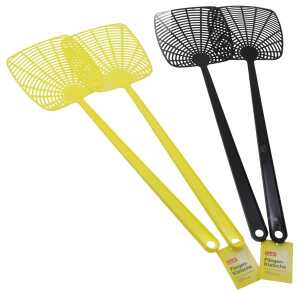 Fliegenklatsche 2er 44x13cm 2 farbig sortiert