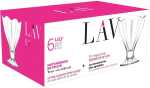 Glas Eisbecher je 250ml, 6er Set! In toller Box
