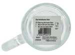 Glas Henkelbecher 300ml, DM: 8cm, H: 10cm