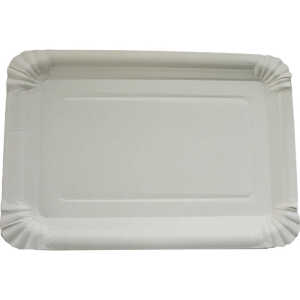 Party Teller 10er 16x23cm weiss eingeschweisst