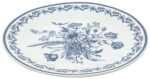 Porzellan-Teller 18,8x2,2cm Imperial Blue Design