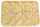 Tablett rechteckig 31.5 x 22.5 x 1.5 cm aus Kunststoff