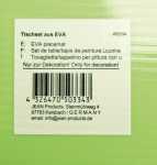 Tischset 43x28cm, tolle Farben sort., 1mm dick