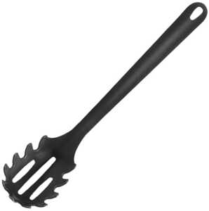 HEGA Küchenhelfer Spaghettilöffel 32,5cm schwarz