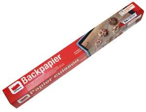QUICKPACK Backpapier 4m x 38cm Faltschachtel naturbraun